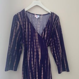 LulaRoe Wrap Dress L